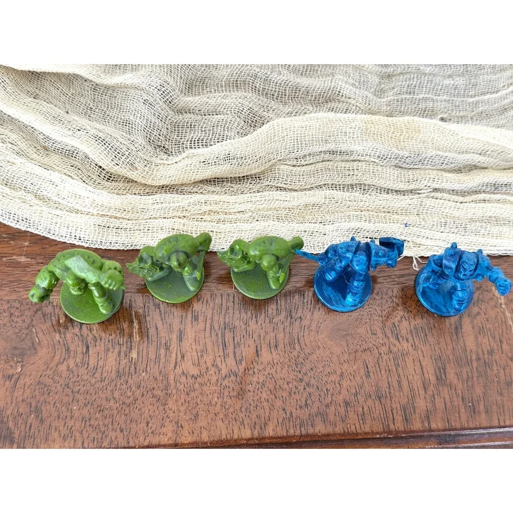 5 Moose Crossbows & Catapults‎ green blue orc figures